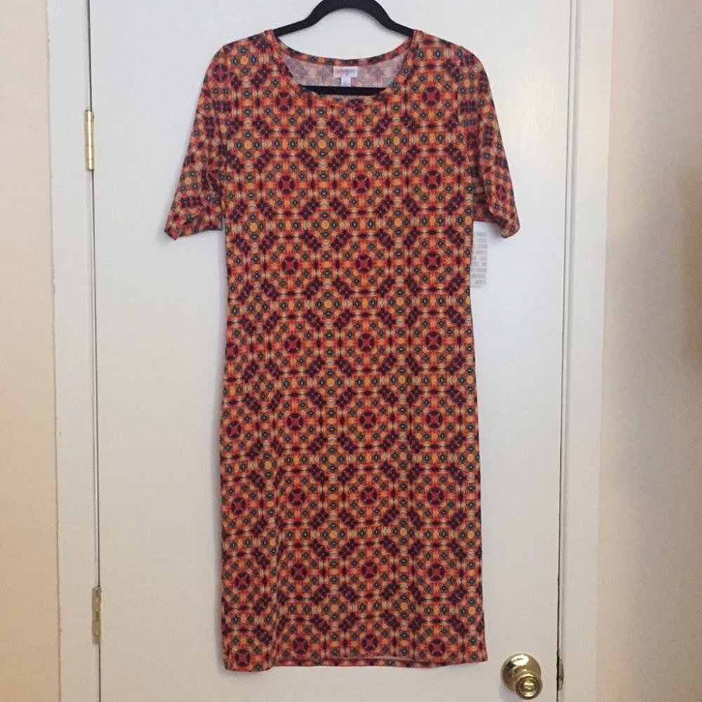 L LuLaRoe Julia Dress D05 831